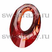Кулоны 6040 30 mm Crystal Red Magma