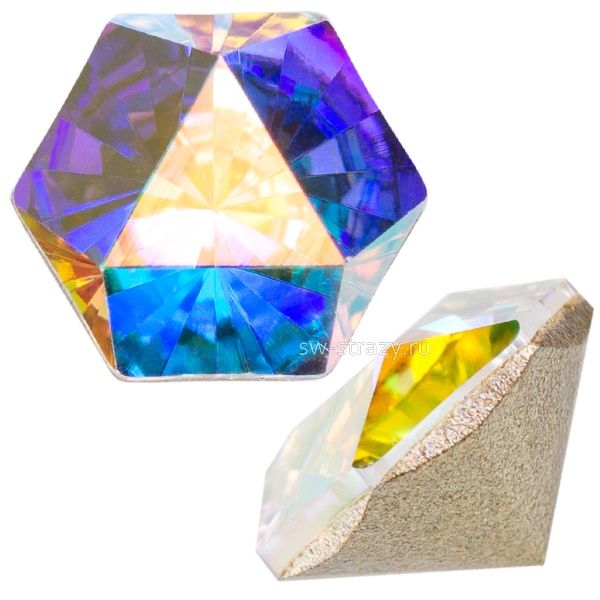 Кристаллы 4699 14x16 mm Crystal AB