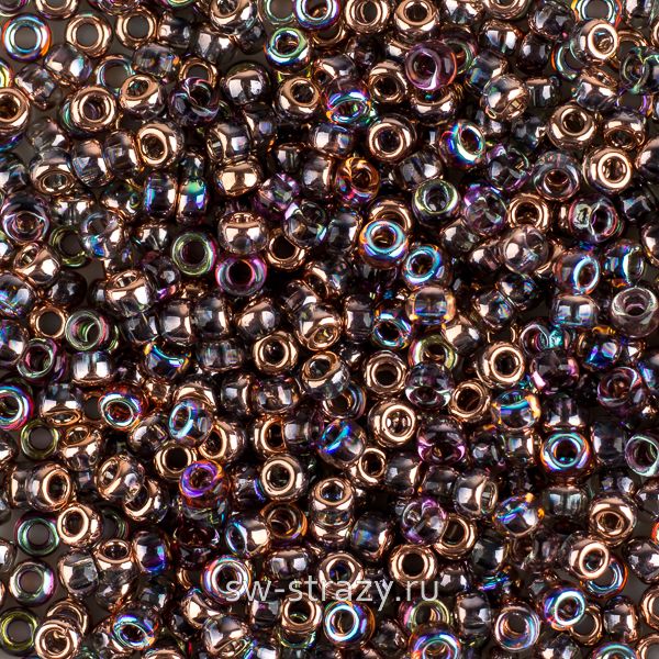 Seedbead Miyuki 11/0 55020 Crystal Copper Rainbow