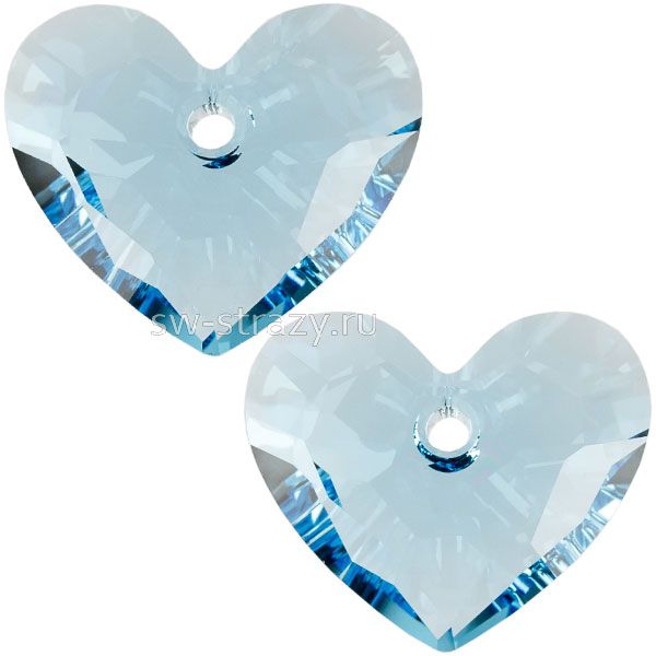 Кулоны 6264 18 mm Aquamarine