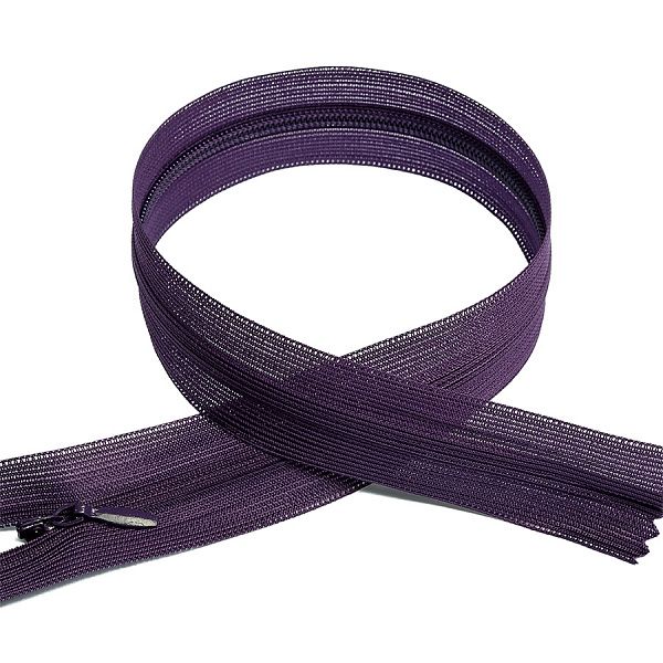 Молния потайная н\р фиолетовый F196 50 см