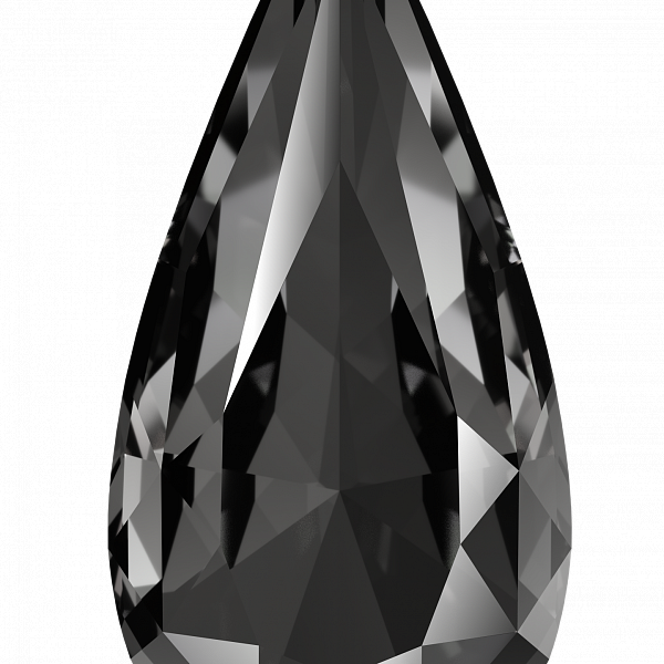 Кристаллы 4322 10x5 mm Crystal Silver Night