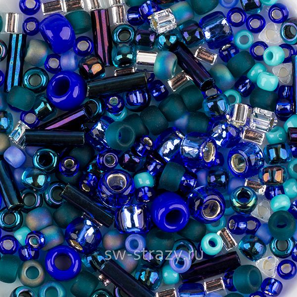 Toho MIX # 3224 яр.сине-зеленый