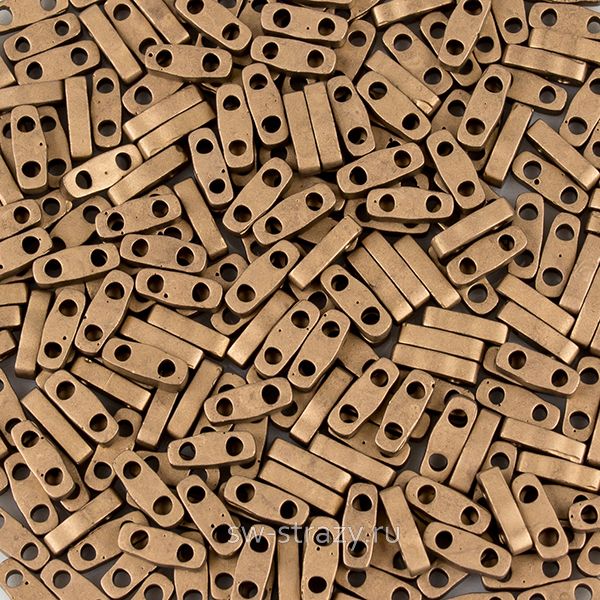 Бисер MIYUKI 5 х 1,2 х 1,9 мм 2006 Matte Metallic Dark Bronze