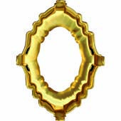 4926/S 14x10 mm 1PH203 Gold Plating