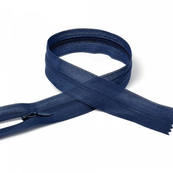 Молния потайная н\р синий F330 50 см