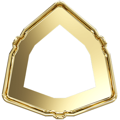 4706/S 7 mm 1PH203 Gold Plating