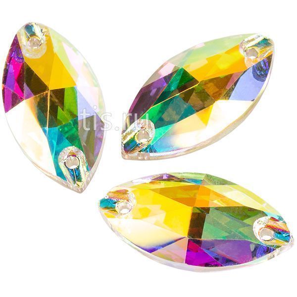 3320 7*15  mm Crystal AB