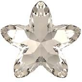 Кристаллы 4754 8x8 mm Crystal Silver Shade