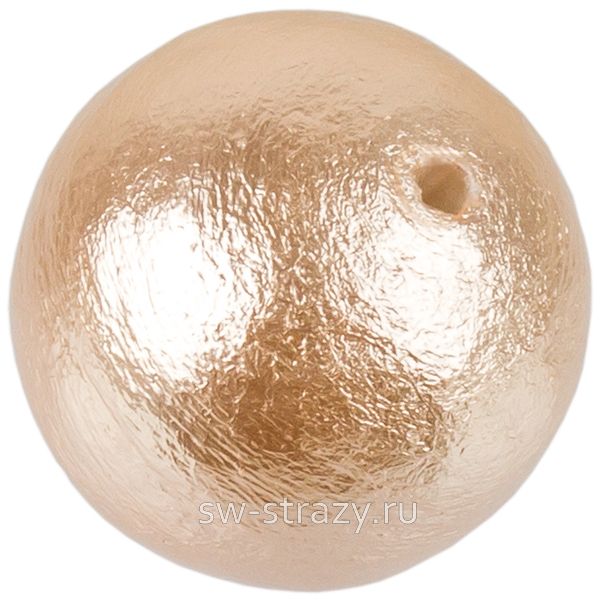 Жемчуг хлопковый 10 мм розовый