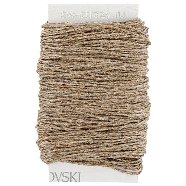 Нить отделочная 100% лен суровая (Л100)