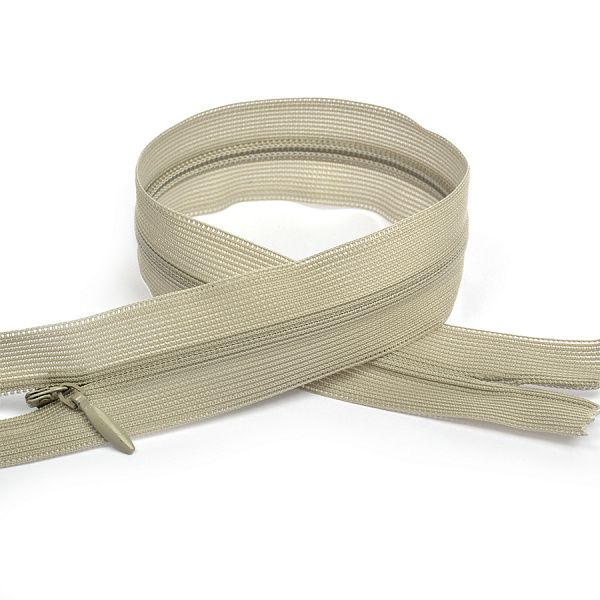 Молния потайная н\р св.серый F310 50 см