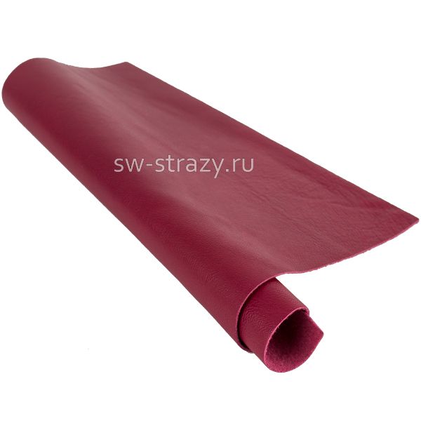 Кожа натуральная 15х21 см бордовый (003)