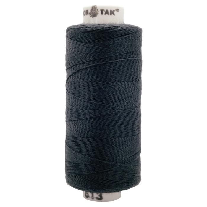 Нитки бытовые Dor Tak 40\2 цв. 613 темно-серый  366м 100% п\э