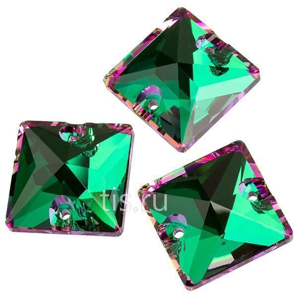 3687 14*14 mm Crystal Heliotrope