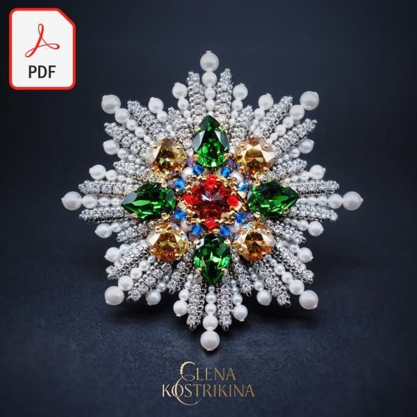 Мастер-класс брошь 