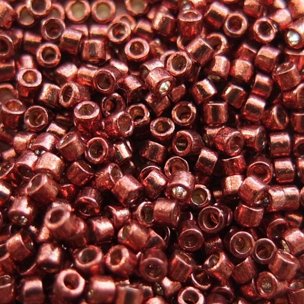Delica Beads 11/0 DB1842 Duracoat Galvanized Dark Berry