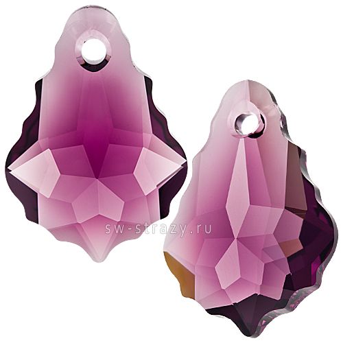 Кулоны 6090 22x15 mm Amethyst