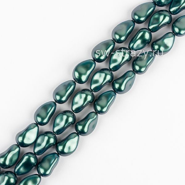 Жемчужины 5843 16 mm Crystal Iridescent Tahitian Look Pearl