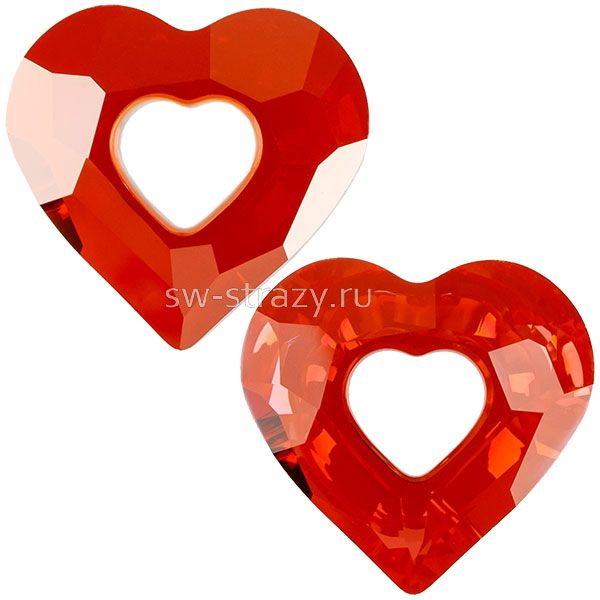 Кулоны 6262 17 mm Crystal Red Magma