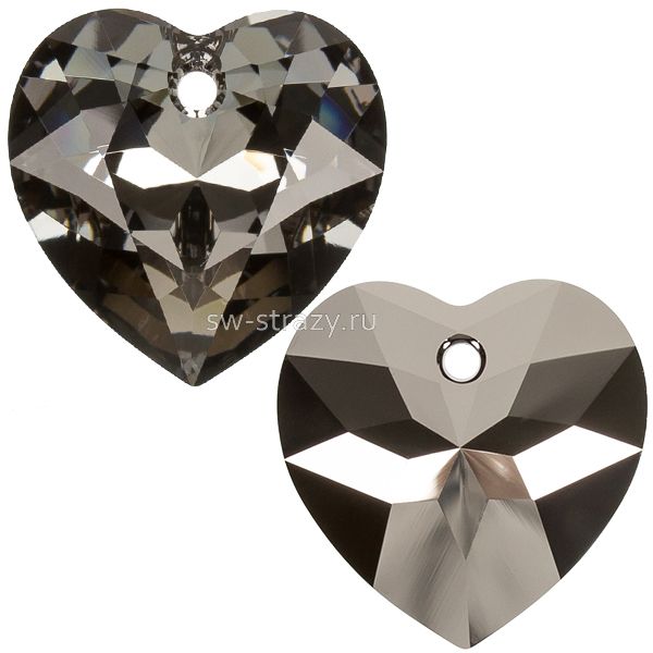 Кулоны 6432 8 mm Crystal Silver Night