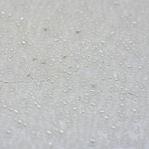 Бисер круглый 15/0 #0141 Цейлон, снег