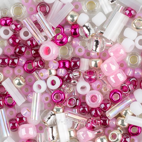 Toho MIX # 3214 розово-малиновый