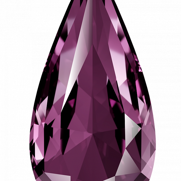 Кристаллы 4322 30x15 mm Amethyst