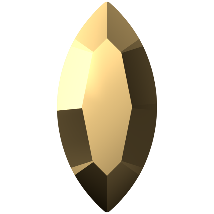 Кристаллы 4228 8x4 mm Crystal Aurum