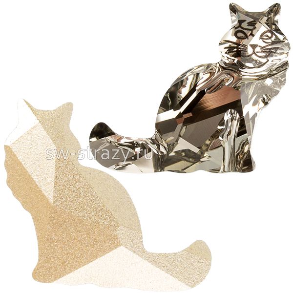 Кристаллы 4030 20,5x17,6 mm Black Diamond F