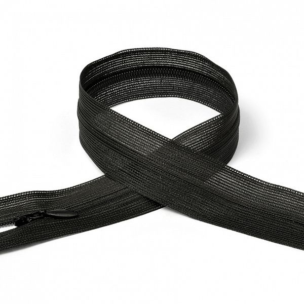 Молния потайная н\р черный F310 50 см