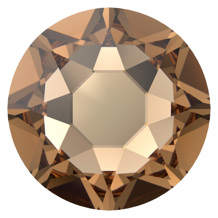 Стразы горячей фиксации 2078 ss 12 ReCreate Light Smoked Topaz HF
