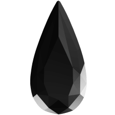 Кристаллы 4322 30x15 mm Jet
