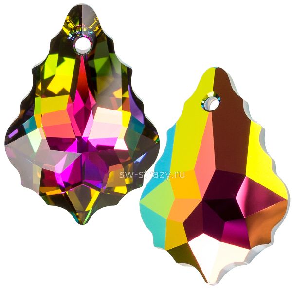 Кулоны 6090 22x15 mm Crystal Vitrail Medium