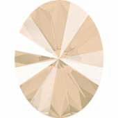 Кристаллы 4122 14x10,5 mm Crystal Ivory Cream