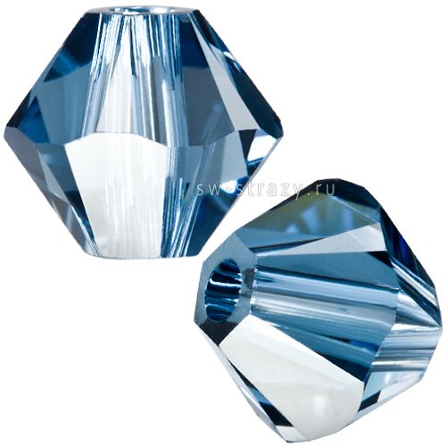 Бусины 5328 3 mm Denim Blue