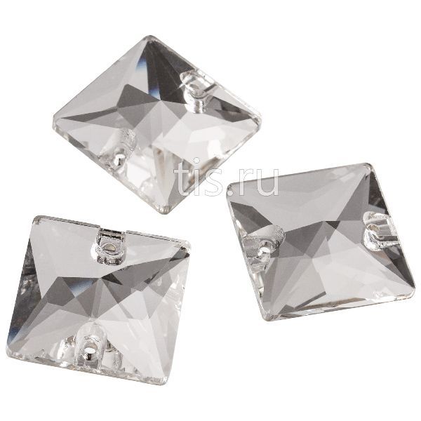 3687 12*12 mm Crystal K9