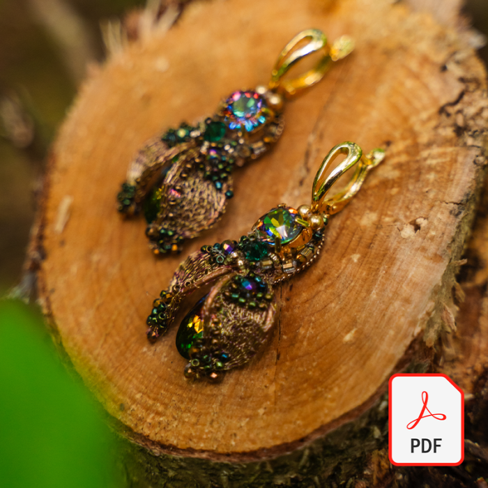 Мастер-класс серьги 