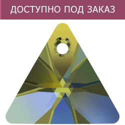 Кулоны 6628 12 mm Crystal Iridescent Green