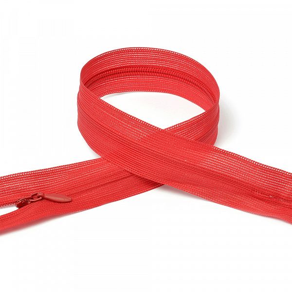 Молния потайная н\р красный F148 50 см