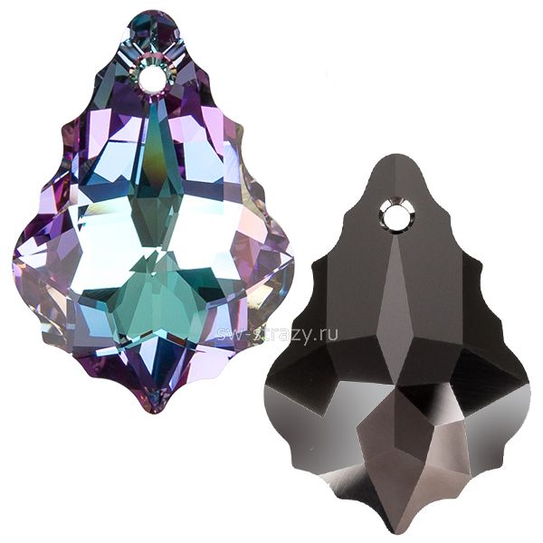 Кулоны 6090 22x15 mm Crystal Vitrail Light