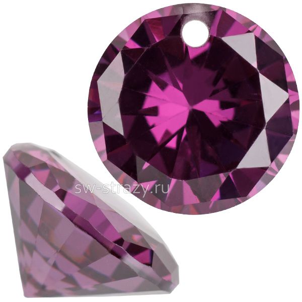 Подвеска циркон 8 мм Amethyst