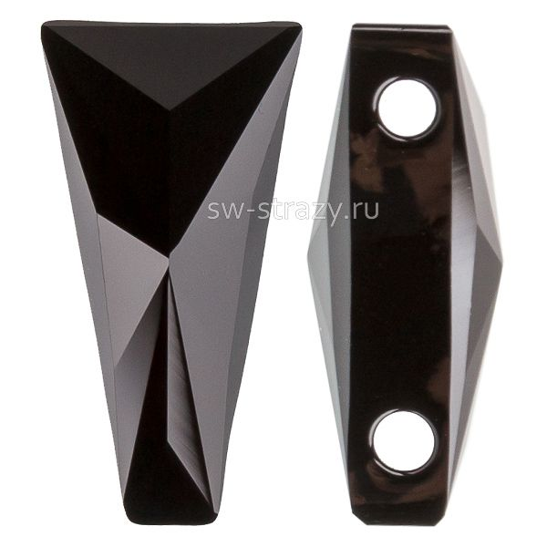 Бусины 5181 17x9 mm Jet