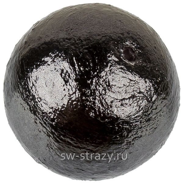 Жемчуг хлопковый 14 мм черный