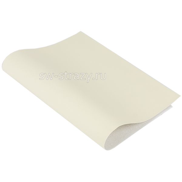 Кожа искусственная  т.0,85мм 20х30 см белоснежная (КЛ.23670)