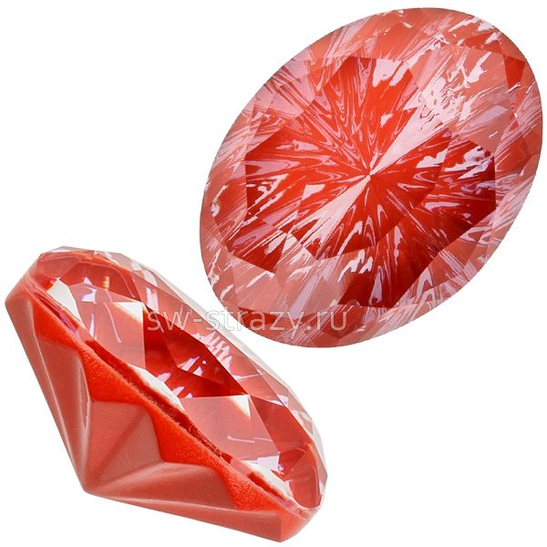 Кристаллы 4160 18x13 mm Crystal Maroon Ignite