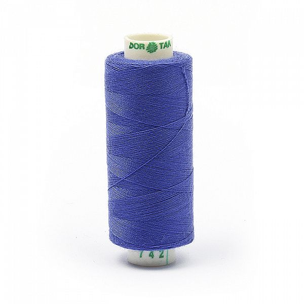 Нитки бытовые Dor Tak 40\2 цв. 742 сиреневый  366м 100% п\э