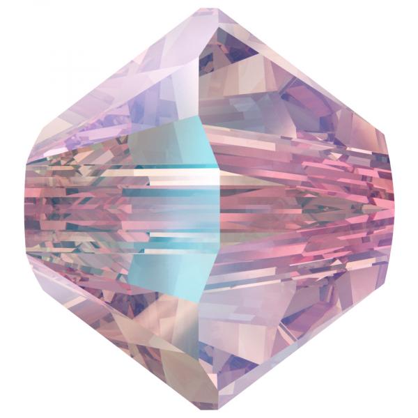 Бусины 5328 3 mm Light Rose Shimmer 2X