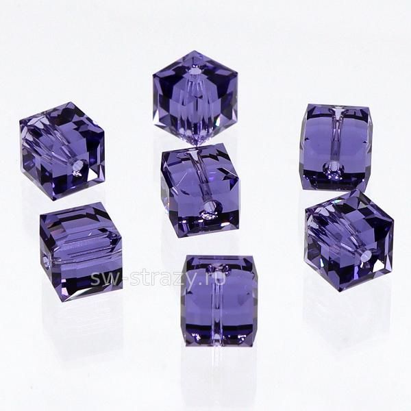 Бусины 5601 8 mm Tanzanite