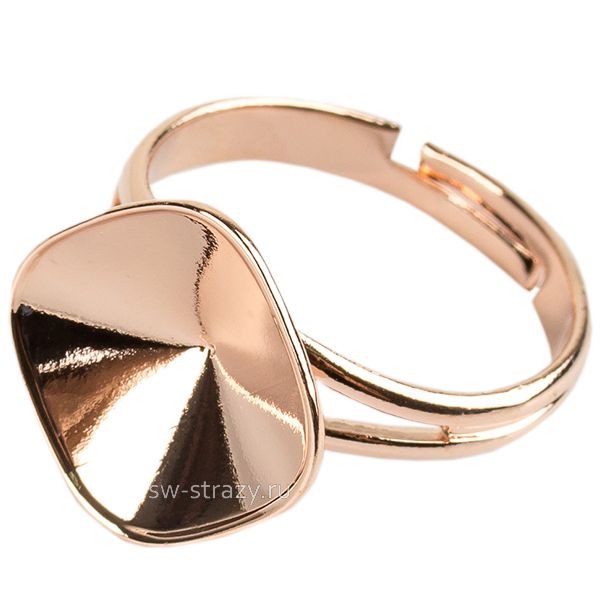 Основа под кольцо 4470 12 мм розовое золото SWK0031